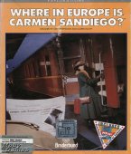 Where in Europe is Carmen Sandiego? box cover