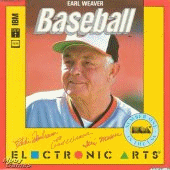 Earl Weaver Baseball box cover