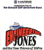 Engineering Jones and the Time Thieves of DSPea box cover