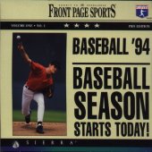 Front Page Sports Baseball Pro box cover
