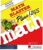 Math Blaster Plus! box cover