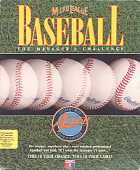 Micro League Baseball: The Manager's Challenge box cover