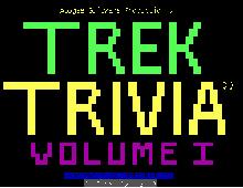 Star Trek: The Trivia Game screenshot