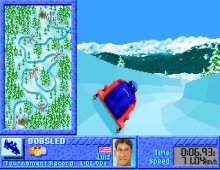 Games: Winter Challenge, The screenshot